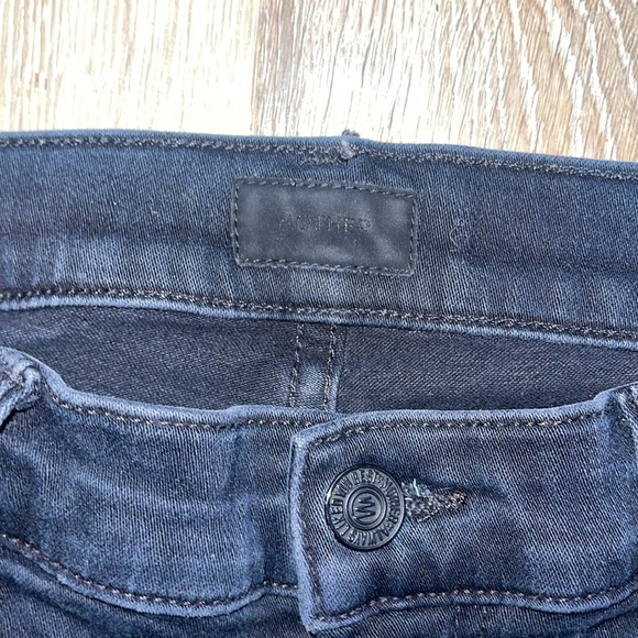 MOTHER The Insider Ankle in Black Bird Size 29 jeans - Picture 3 of 7